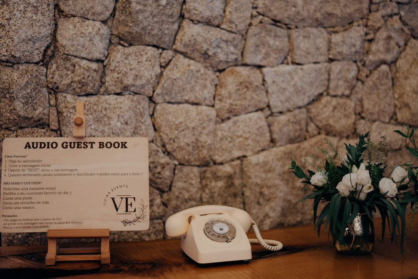 Vieira Events - Audio Guest Book